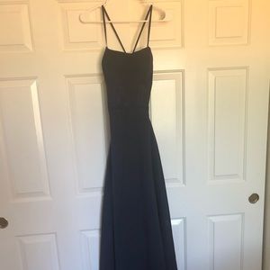 Navy Blue Prom Dress